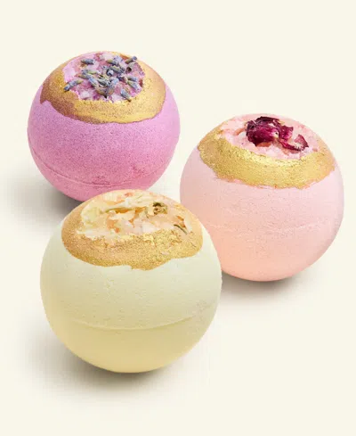 Lovery Macy's Flower Show 3-pc. Bath Fizz Set, Exclusively At Macy's In Multicolor