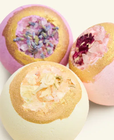 Lovery Macy's Flower Show 3-pc. Bath Fizz Set, Exclusively At Macy's In Multicolor