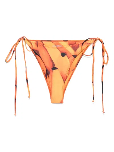Donde Esteban Bananas Bikini Bottoms In Orange