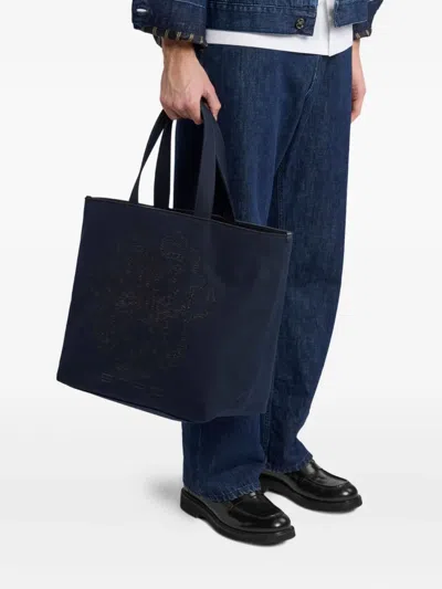 OCTOPUS 刺绣手提包