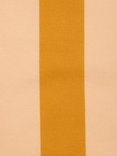 La Doublej Contrada-print Napkin (set Of Two) In Orange