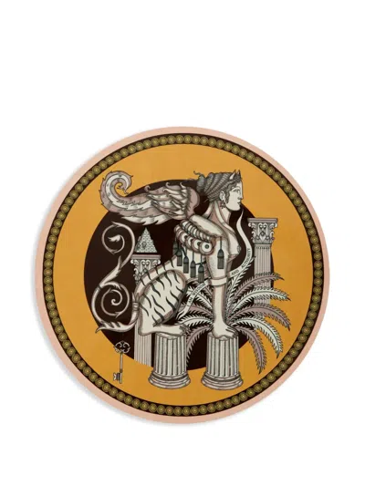 La Doublej Decorative Objects The Sphynx Saffron Uni In Yellow