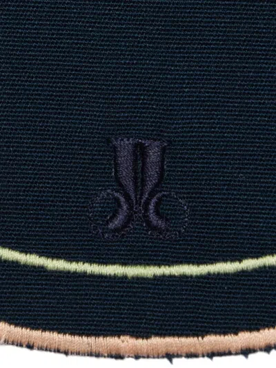 La Doublej Medallion Placemats Set Of 2 In Blue