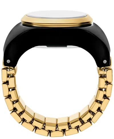 Fossil Women's Watch Ring Black Dial Watch In Black