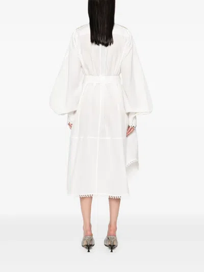 Zimmermann Illuminate Utility Midi Dress In Ivory