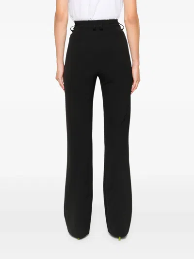 Nissa Flared Trousers In Black