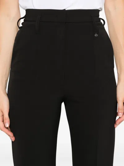 Nissa Flared Trousers In Black