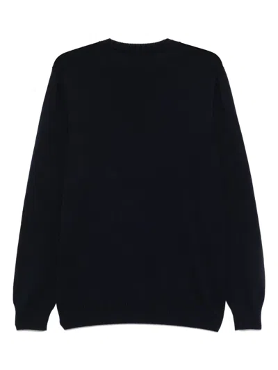 Sapio Fine-knit T-shirt In Blue