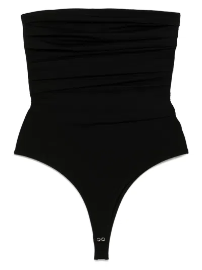 Agolde Gwyneth Bodysuit In Black