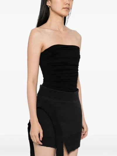 Agolde Gwyneth Bodysuit In Black