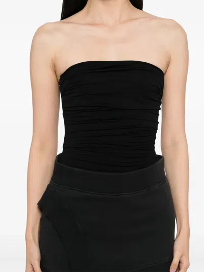 Agolde Gwyneth Bodysuit In Black