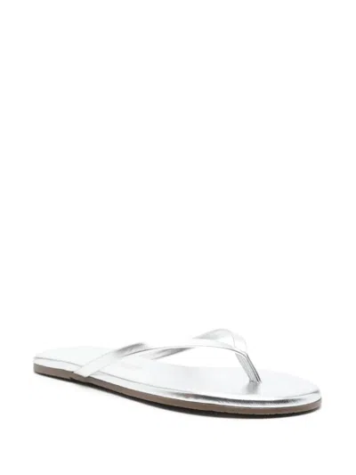 Tkees Metallics Flip-flops In Silver