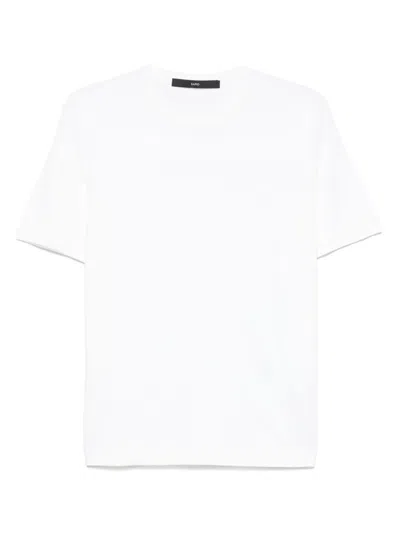 Sapio Fine-knit T-shirt In White