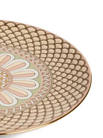 La Doublej Serving Platter In Napoli Dusty Pink