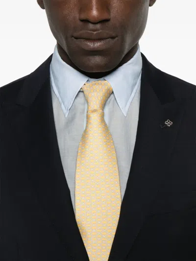 Tagliatore Single-breasted Suit In Blue