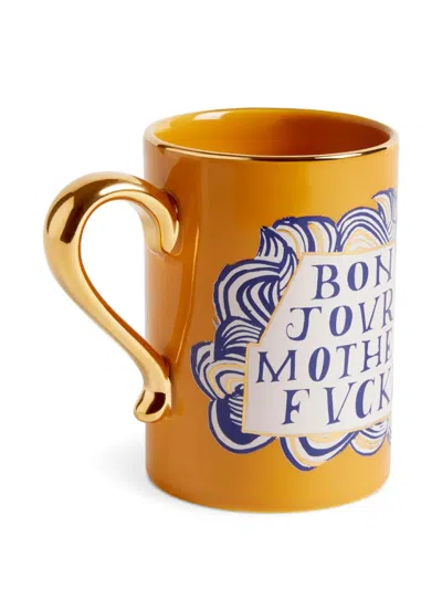L'objet Ruan Hoffmann Bonjour Mug In Gold