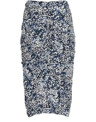 Isabel Marant Patterned Skirt In Gray
