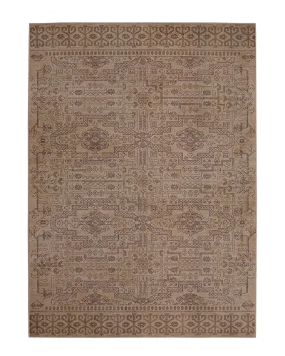 Linon Oakland Sloan Polyester Rug In Brown