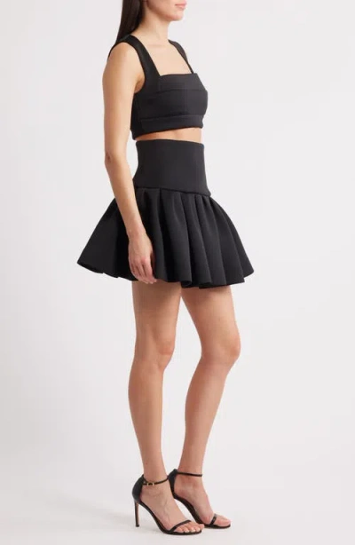 Black Halo Pamina 2 Piece Mini Dress Black