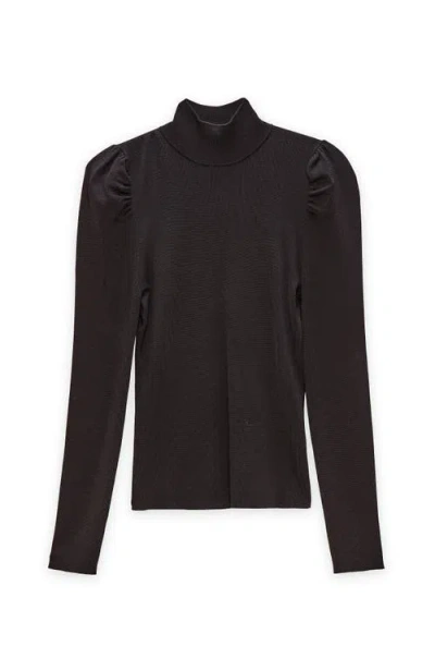 As By Df Harvest Moon Turtleneck In Black