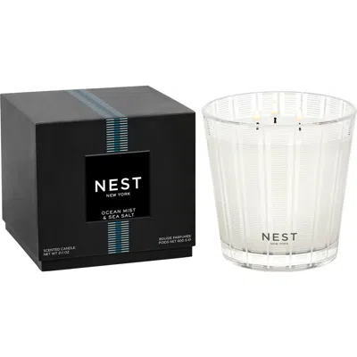 Nest New York Ocean Mist & Sea Salt 3-wick Candle, 21.1 Oz. In No Color