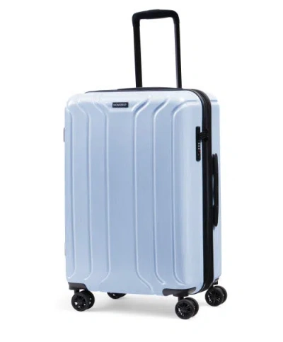Nonstop New York Elite 3-piece Expandable Spinner Luggage Set And 3-piece Packing Cube Set In Sky Blue
