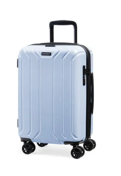 Nonstop New York Elite 3-piece Expandable Spinner Luggage Set And 3-piece Packing Cube Set In Sky Blue