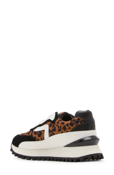 Blondo Lois Retro Waterproof Running Sneaker In Brown