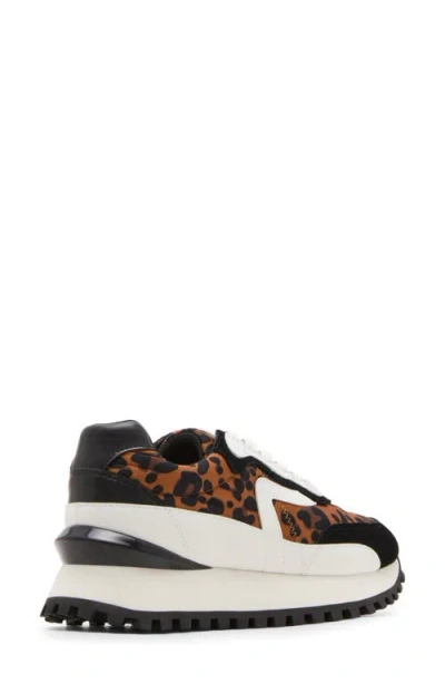 Blondo Lois Retro Waterproof Running Sneaker In Brown