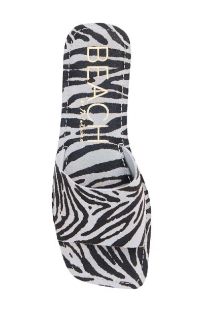 Beach By Matisse Bali Slide Sandal In Zebra