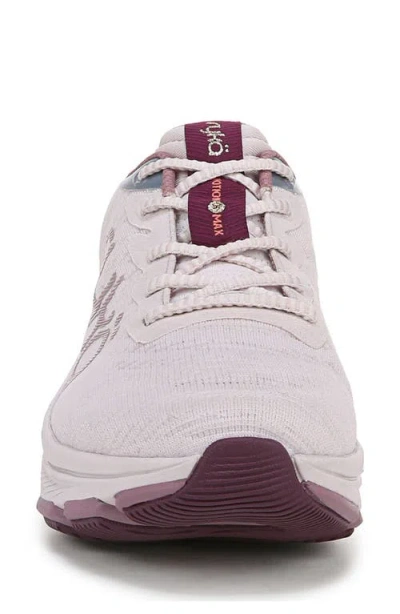Ryka Rykä Devotion X Max Walking Sneaker In Lilac Grey