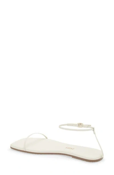 Tkees Square Toe Twiggy Sandals Cream In Cream