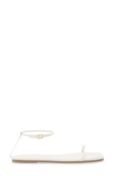 Tkees Square Toe Twiggy Sandals Cream In Cream