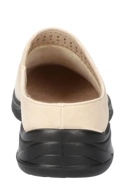 Easy Street Patrice Womens Bike Closed Toe Mules In Neutral