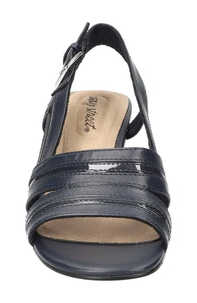 Easy Street Women's Meghan Slingback Heeled Sandals In Black