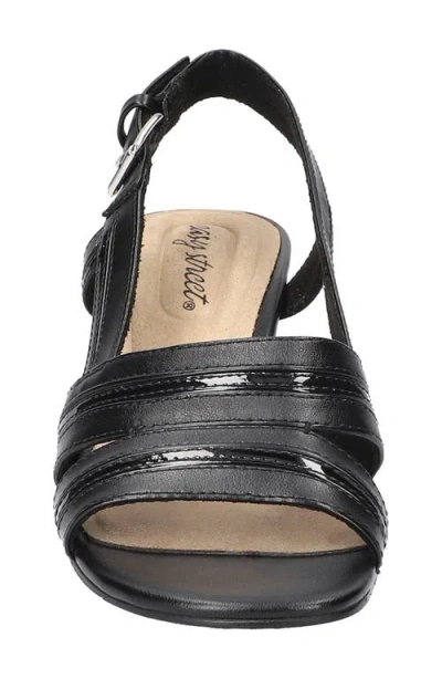 Easy Street Women's Meghan Slingback Heeled Sandals In Black