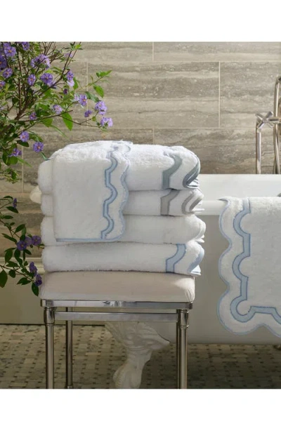Matouk Mirasol Hand Towel In Silver