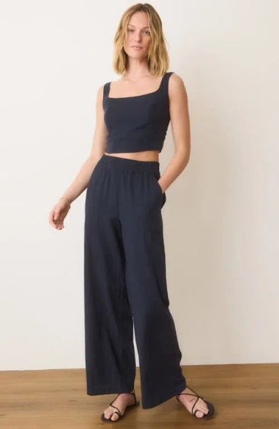 Marine Layer Zoe Stripe Hemp Blend Camisolecopy Description In India Ink