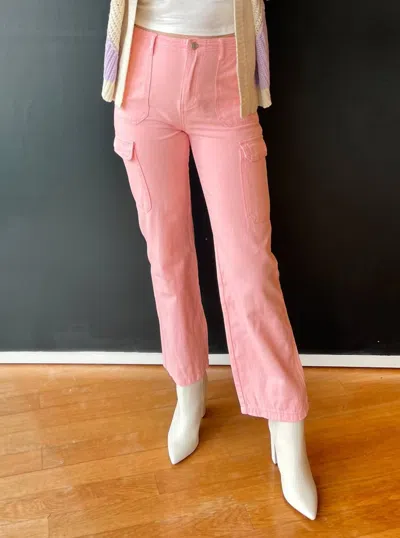 Signature8 Selena Cargo Pants In Light Pink