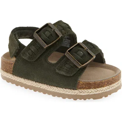 Next Kids' Double Buckle Sandal In Green