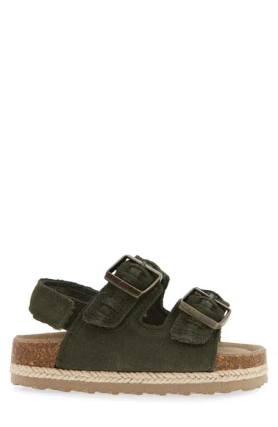 Next Kids' Double Buckle Sandal In Green