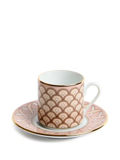 La Doublej Impero Espresso Cup Set Of 2 In Pink