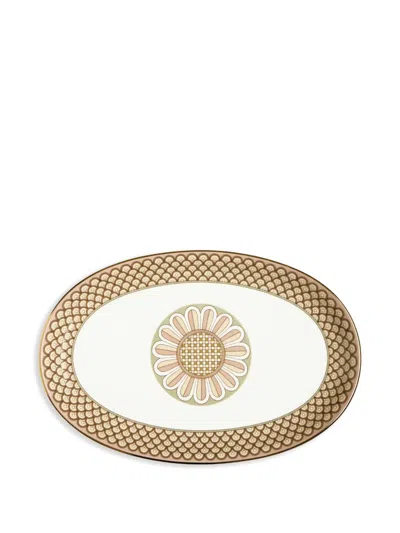 La Doublej Oval Platter In Odysseus Dusty Pink