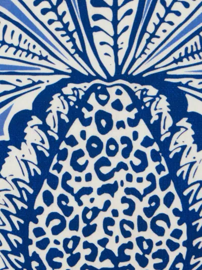 La Doublej Disk Placemats Set Of 2 In Blue