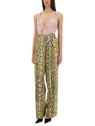 Dries Van Noten Jersey Top In Pink