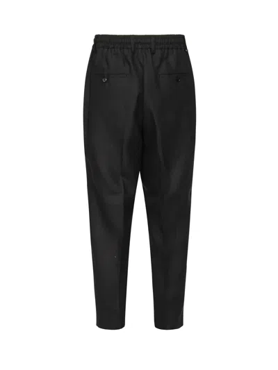 Be Able Blended Virgin Wool Trousers In Black