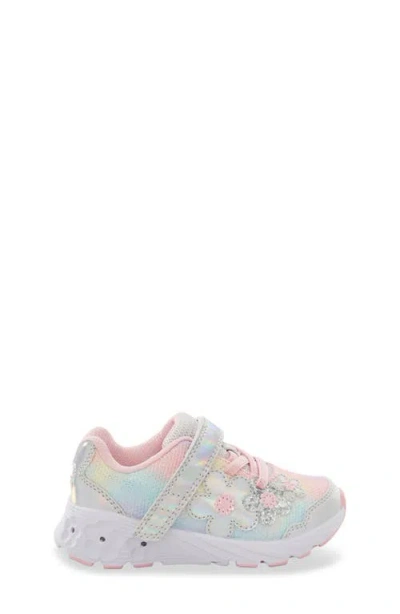 Stride Rite Light-up Glimmer 2.0-xw-adaptable Sneaker In Rainbow