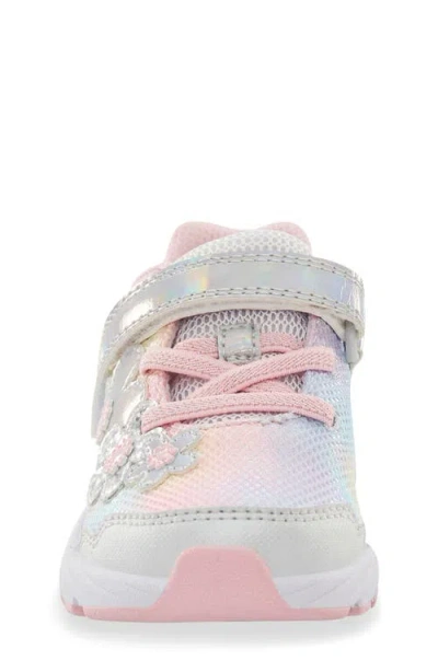 Stride Rite Light-up Glimmer 2.0-xw-adaptable Sneaker In Rainbow