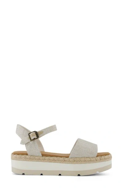 Toms Ronan Platform Sandal In Gray