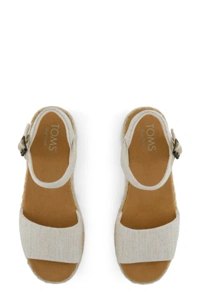 Toms Ronan Platform Sandal In Gray